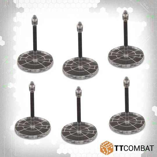 Dropfleet Commander: Small Clear Base Pack