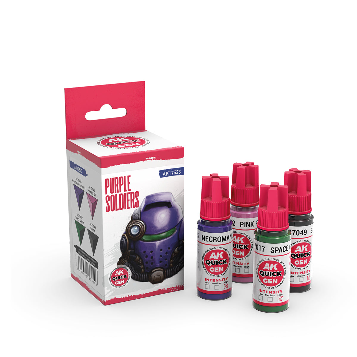 AK Interactive: Quick Gen Paints - Purple Soldiers