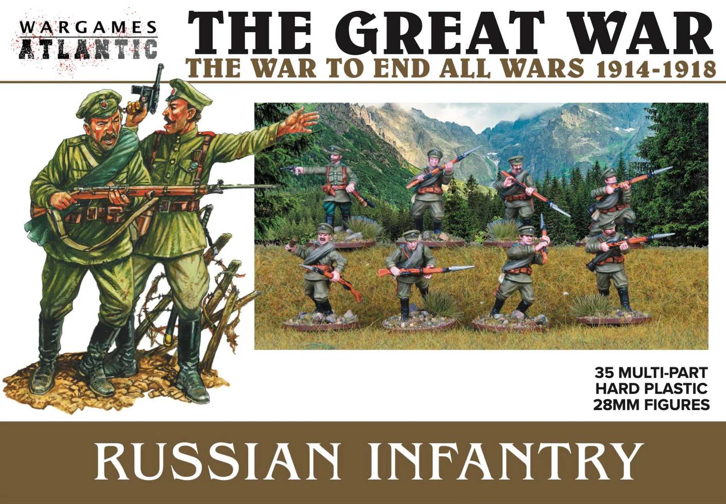 Wargames Atlantic: Great War - Russian Infantry