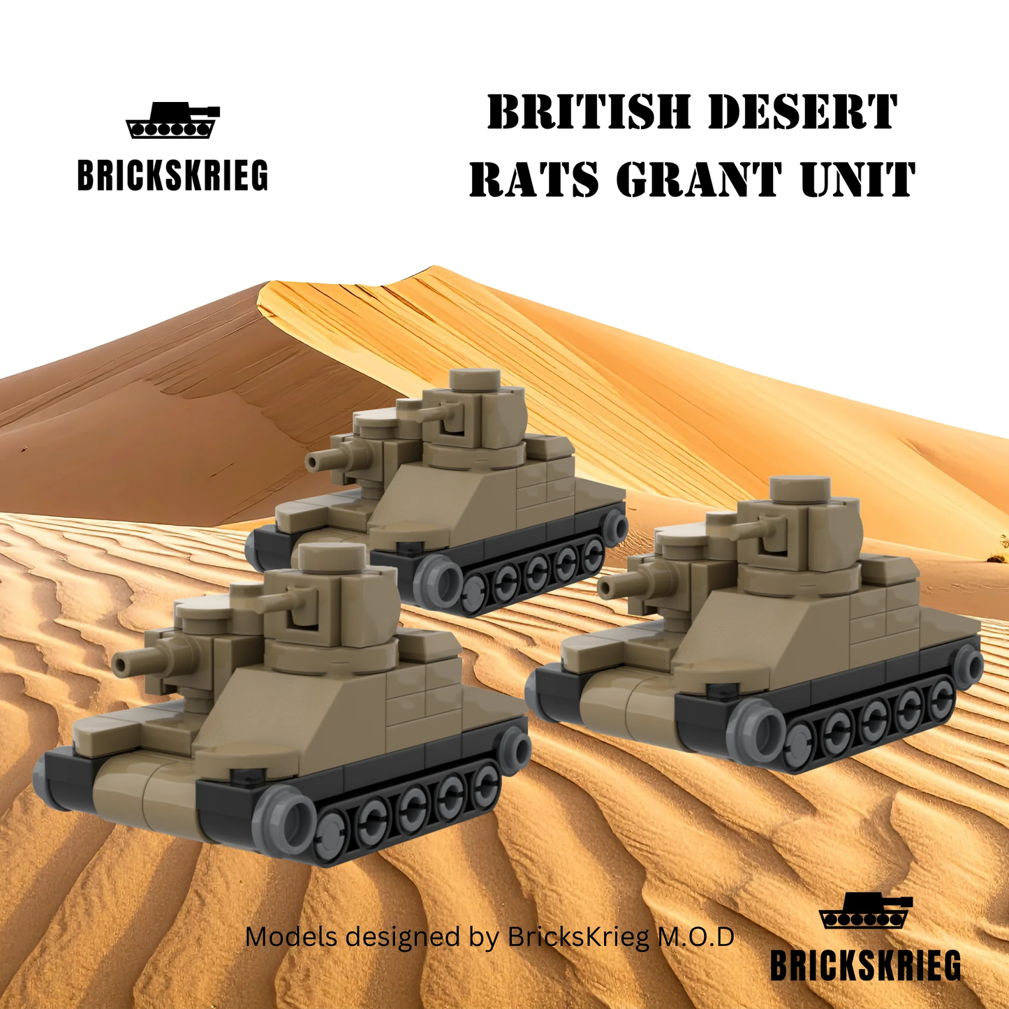 Brickskrieg: Desert Front - Battle in a Box