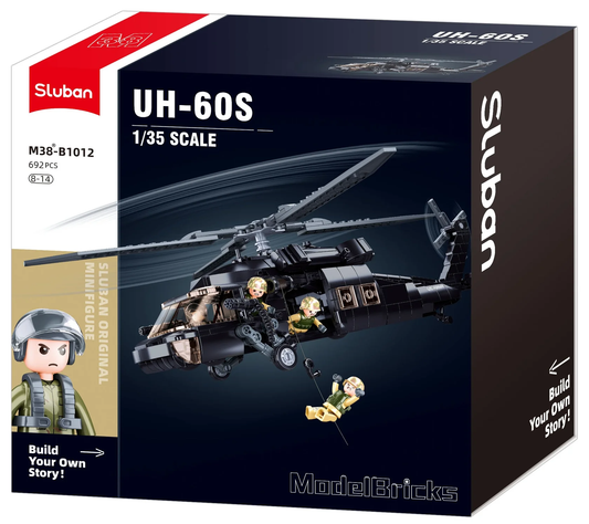 Sluban: Helicopter Black Hawk