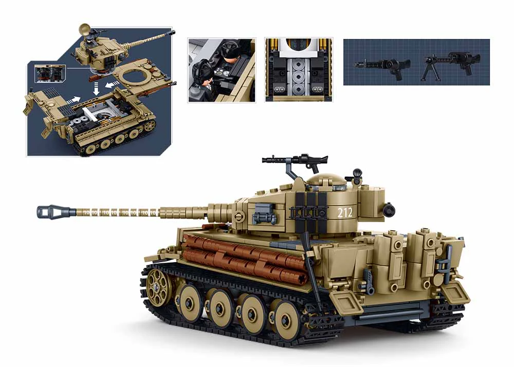 Sluban: Tiger Tank
