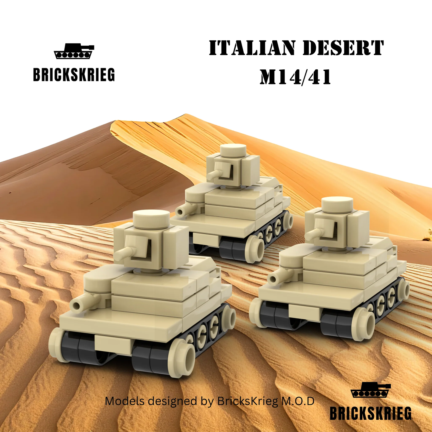Brickskrieg: Desert Front - Battle in a Box