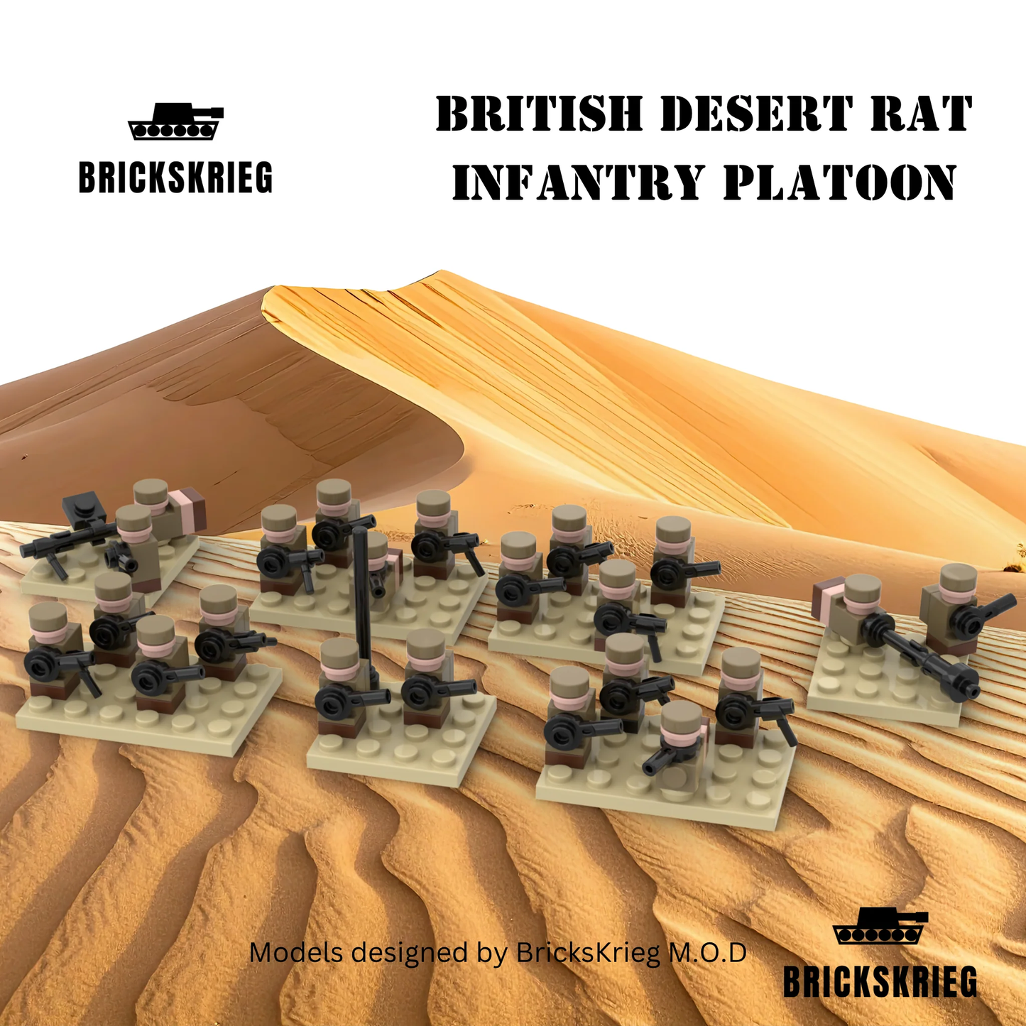 Brickskrieg: Desert Front - Battle in a Box
