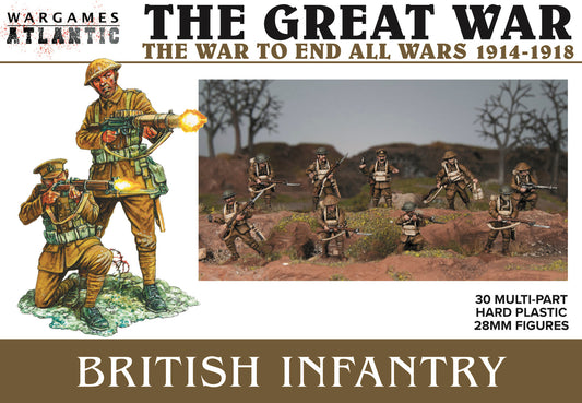 Wargames Atlantic: Great War - British Infantry (1914-1918) - Warhaus