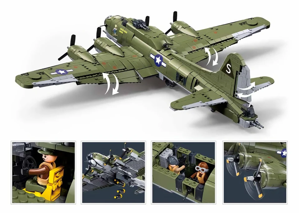 Sluban: B17-GS Bomber