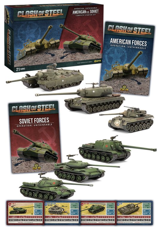 Clash of Steel: USA vs Soviet Starter Set 