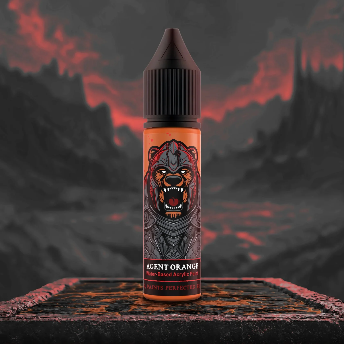 Bear Cavalry Paints Agent Orange 20ml bottle