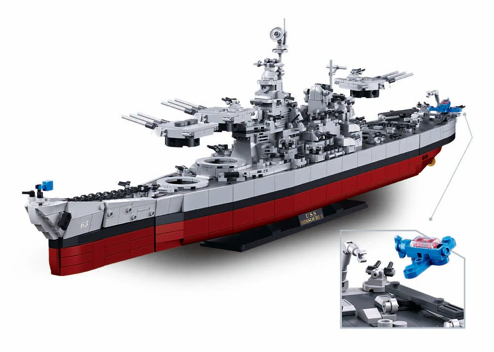 Sluban: USS Missouri
