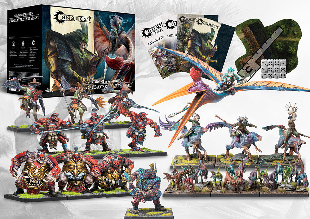 Conquest: Conquest Two Player Value Set - Yoroni vs Wadrhun - Warhaus