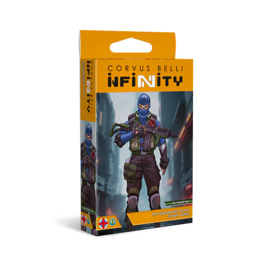 Infinity: Ariadna - 1st Highlander S.A.S. (Chain Rifle) - Warhaus