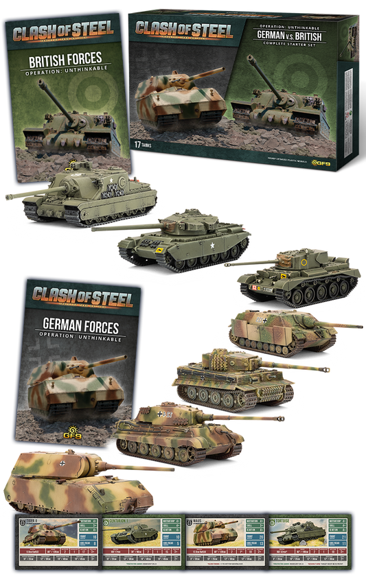 Clash of Steel: German vs British Starter Set 