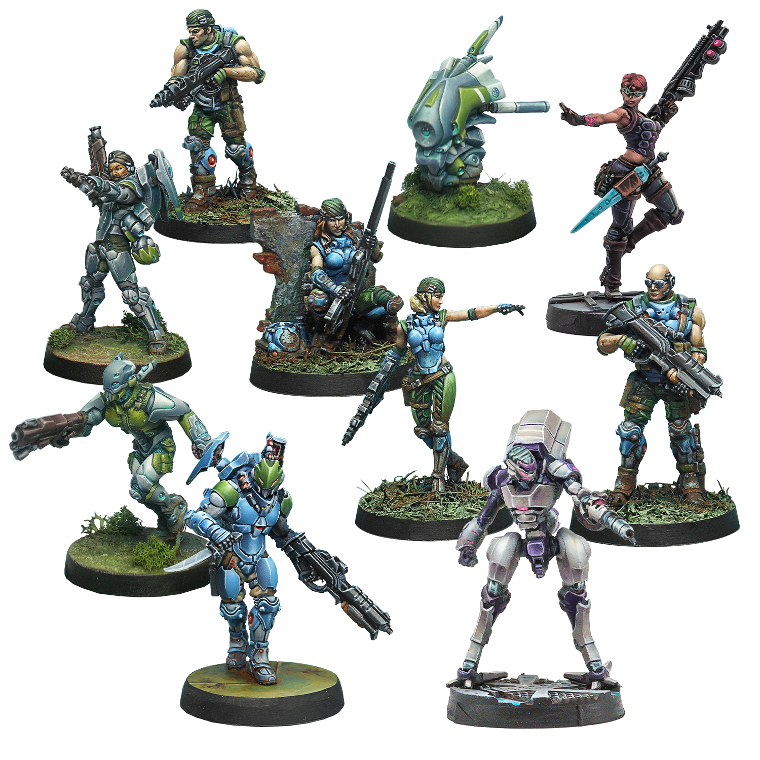 Infinity: PanOceania - Acontecimento Combat Force Repack Alpha - Warhaus