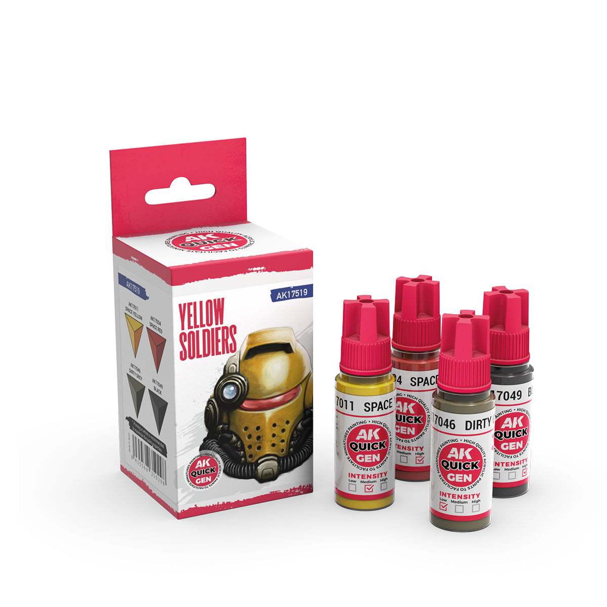 AK Interactive: Quick Gen Paints - Yellow Soldiers