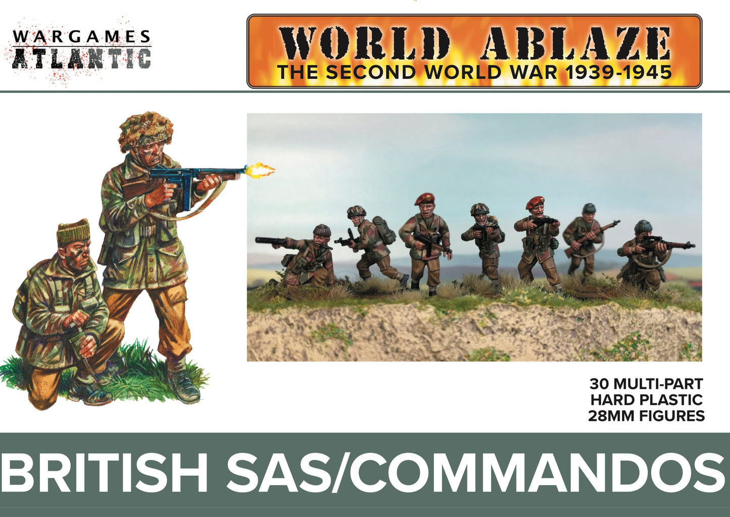 Wargames Atlantic: World Ablaze - British SAS / Commandos