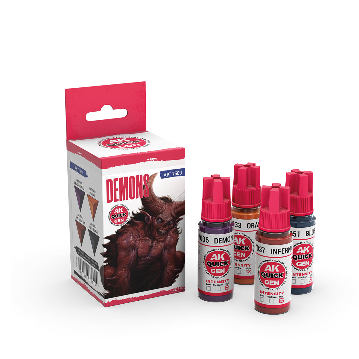 AK Interactive: Quick Gen Paints - Demons - Warhaus