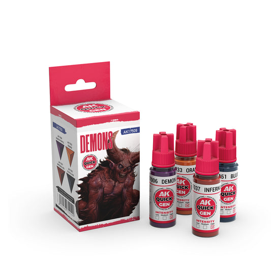 AK Interactive: Quick Gen Paints - Demons - Warhaus