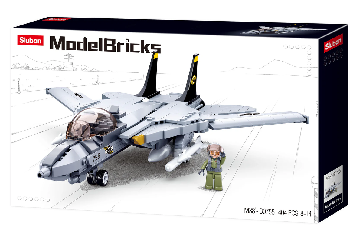 Sluban: Modern Jet F14 Fighter