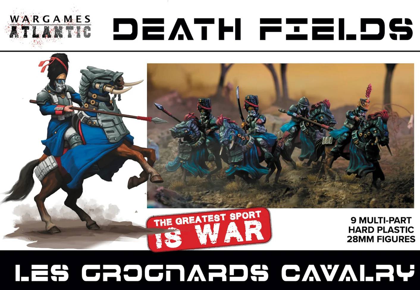 Wargames Atlantic: Death Fields - Les Grognards Cavalry - Warhaus