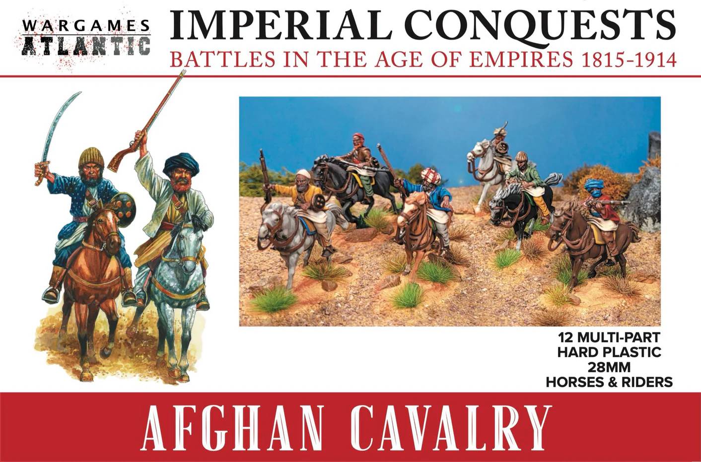 Wargames Atlantic: Imperial Conquests - Afghan Cavalry - Warhaus