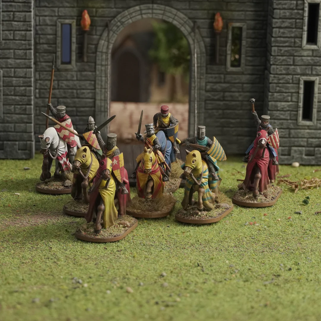 Wargames Atlantic: The Baron's War - Mounted Knights (1150-1320) - Warhaus