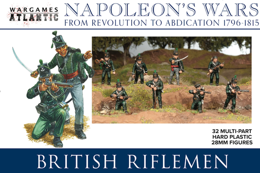 Wargames Atlantic: Napoleon's Wars - British Riflemen - Warhaus