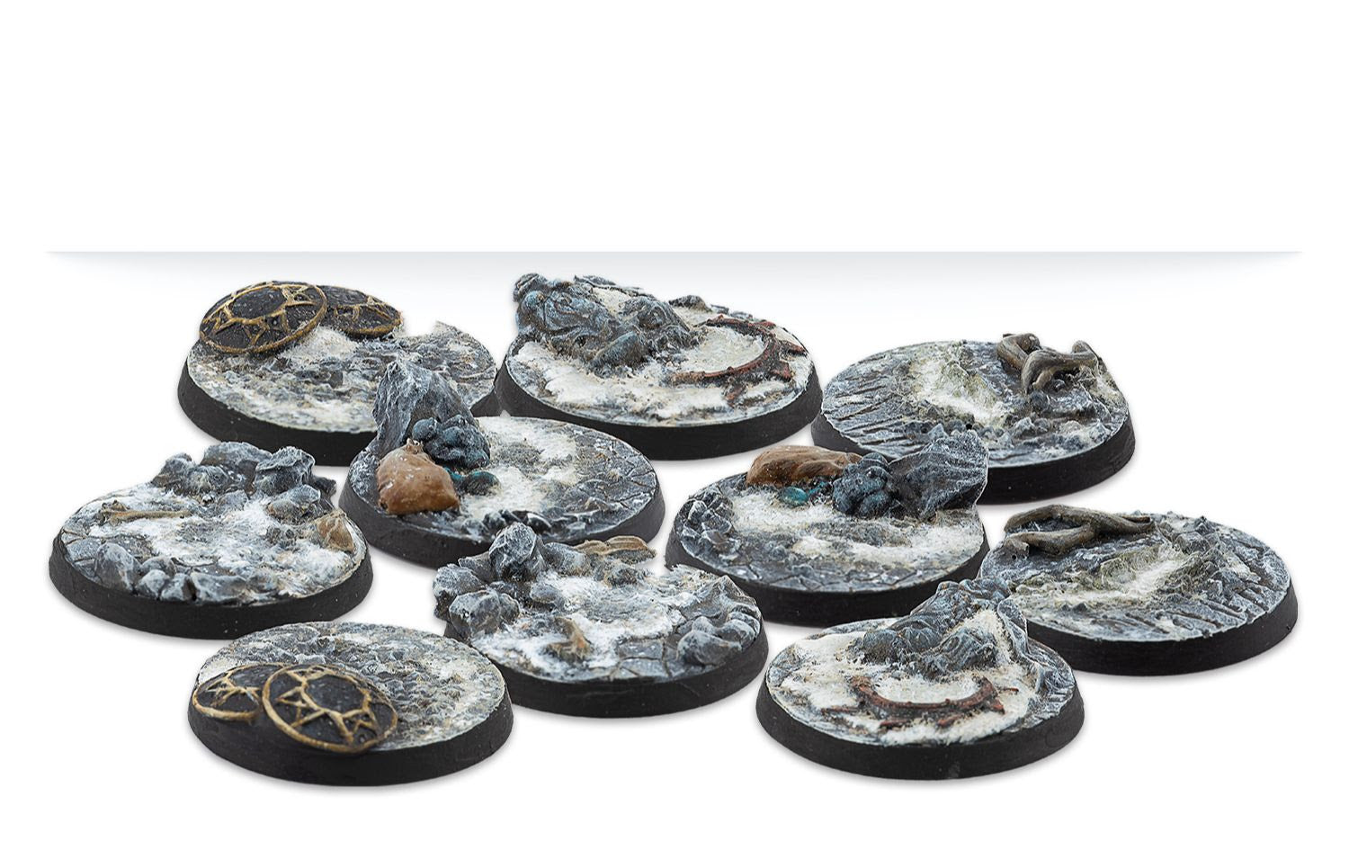 Warcrow: 30mm Northern Tribes Scenery Bases