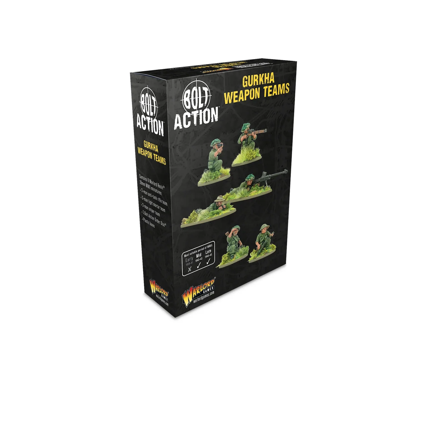 Bolt Action: Gurkha Weapon Teams