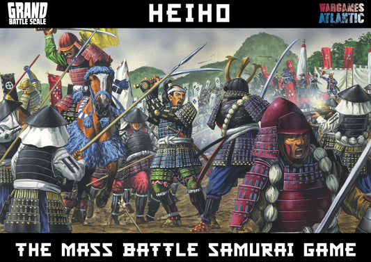 Wargames Atlantic: Heiho -The Mass Battle Samurai Game - Warhaus