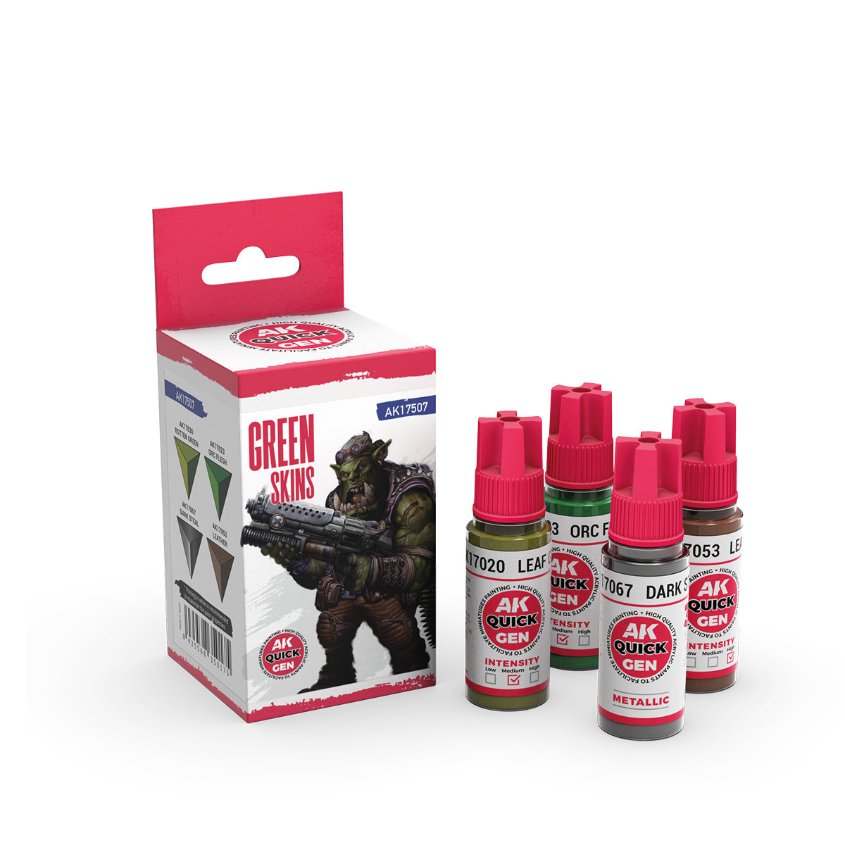 AK Interactive: Quick Gen Paints - Green Skins