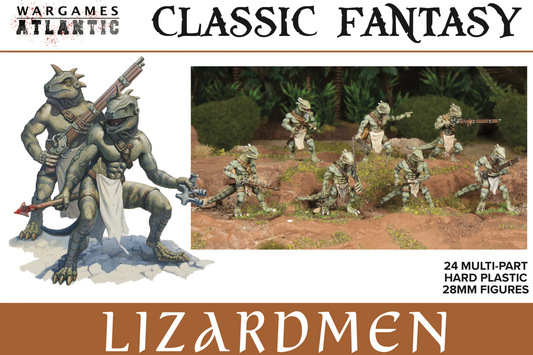 Wargames Atlantic: Classic Fantasy - Lizardmen - Warhaus