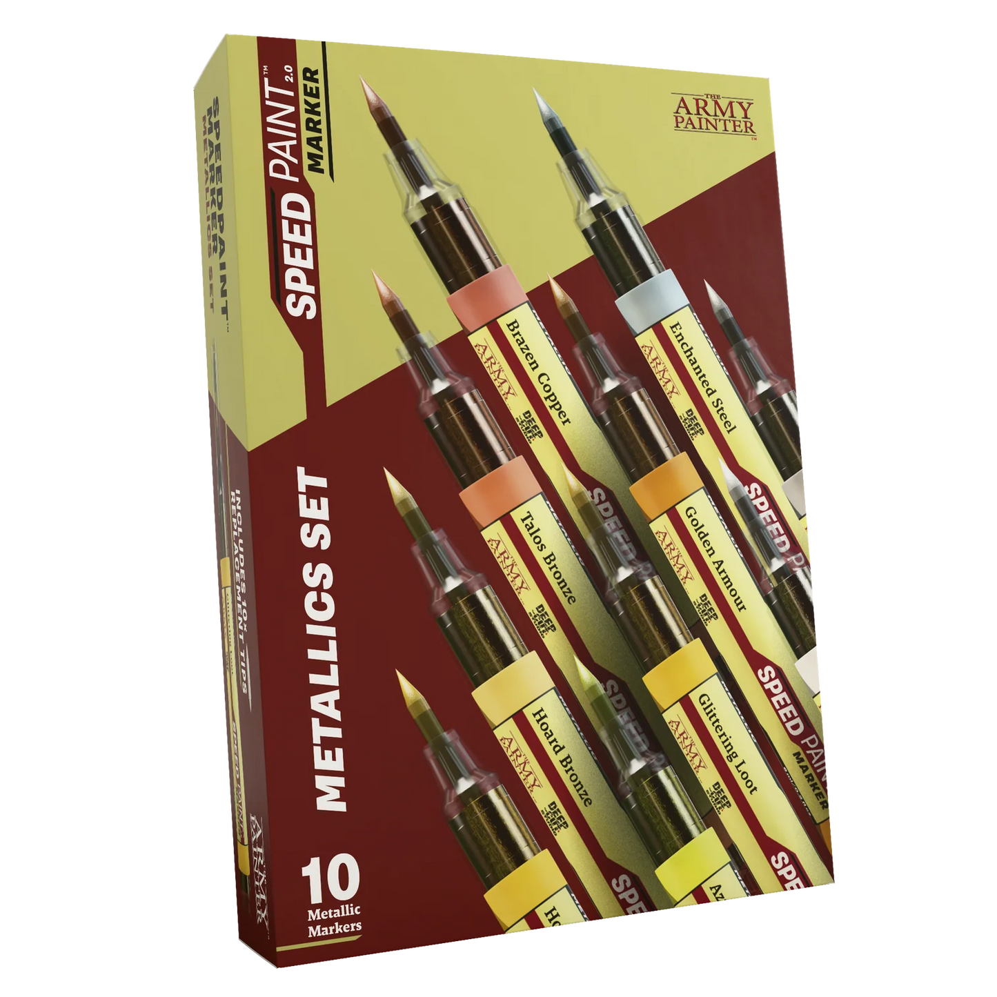 The Army Painter: Speedpaint Marker - Metallics Set