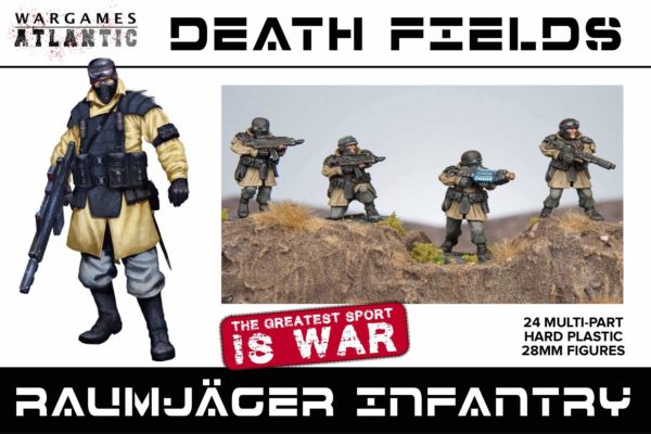 Wargames Atlantic: Death Fields - Raumjager Infantry