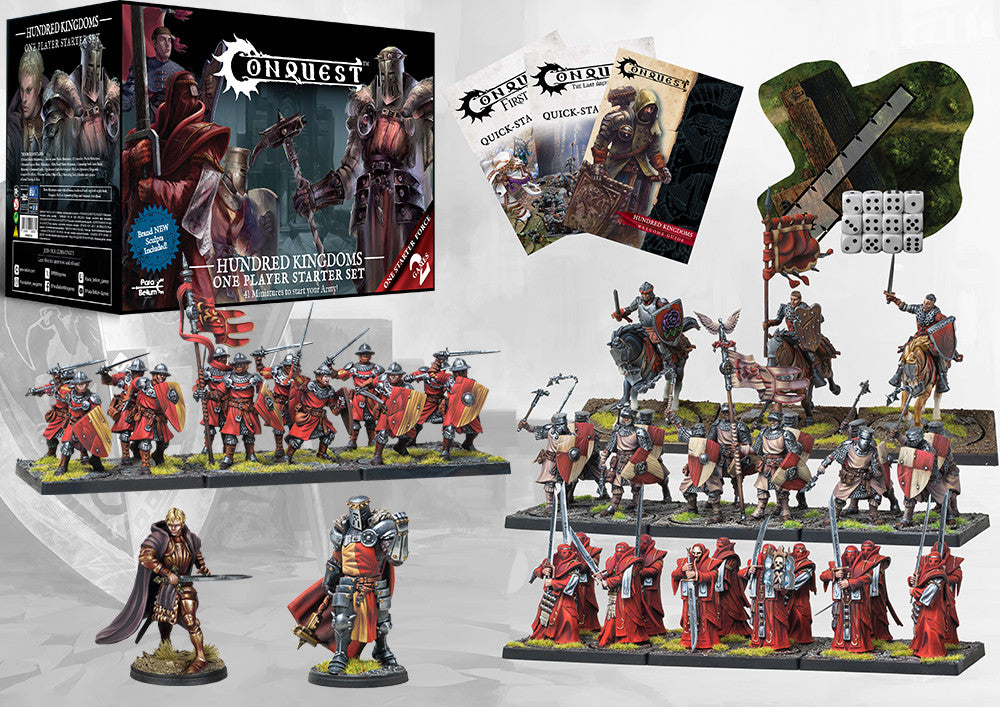 Conquest: Hundred Kingdoms - Conquest Supercharged 1 Player Starter Set