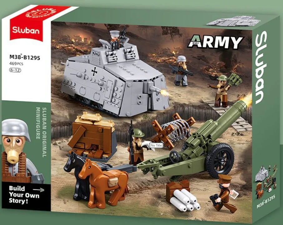 Sluban: B1295 MB Army WW1 A7V Tank Offensive