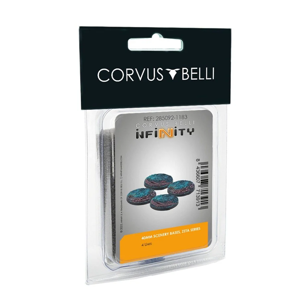 Infinity: Bases - 40mm Scenery Bases, Zeta Series