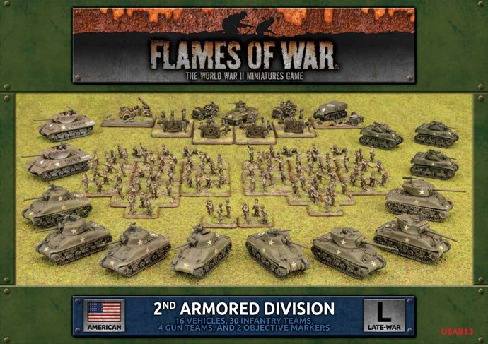 USA - 2nd Armourd Division - 80th Anniversary Army Deal (Ltd Ed)