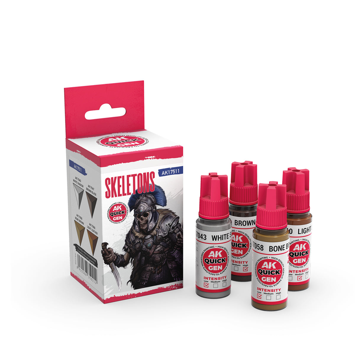 AK Interactive: Quick Gen Paints - Skeletons