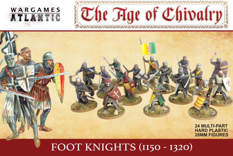 Wargames Atlantic: The Barons' War - Foot Knights (1150-1320) - Warhaus