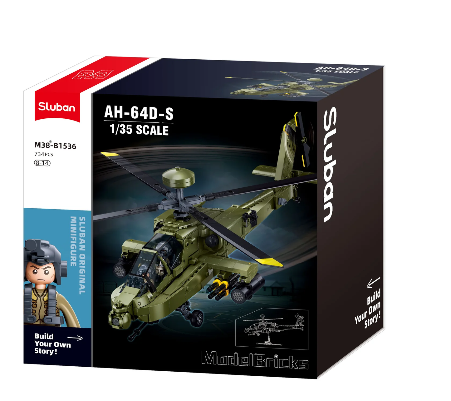 Sluban: H-64D Apache