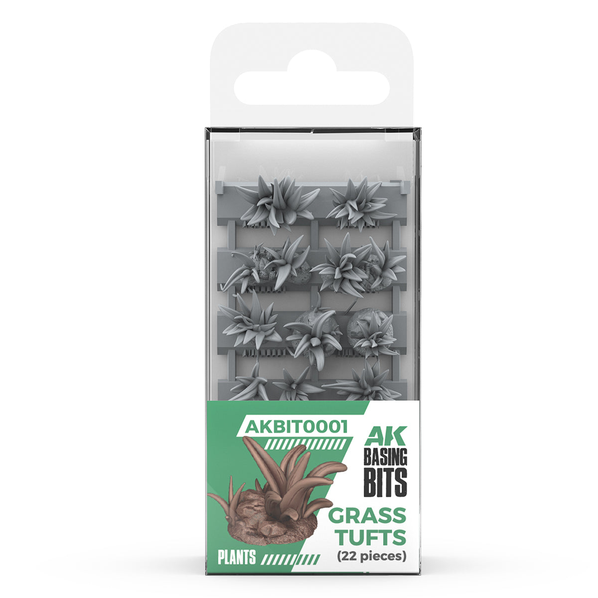 AK: Basing Bits - Grass Tufts (22 Pieces)