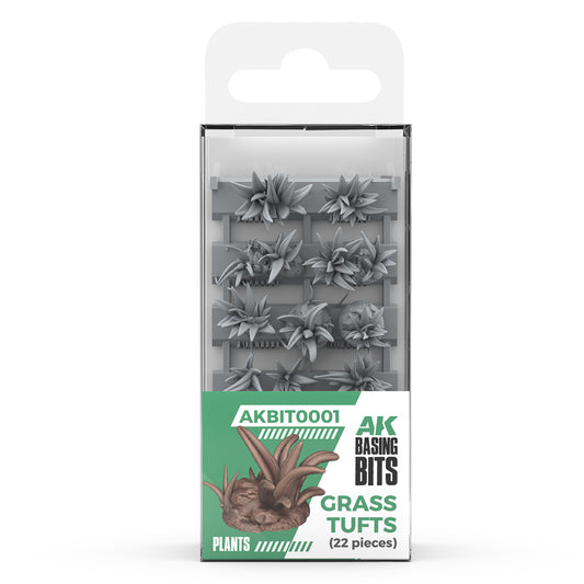 AK: Basing Bits - Grass Tufts (22 Pieces)