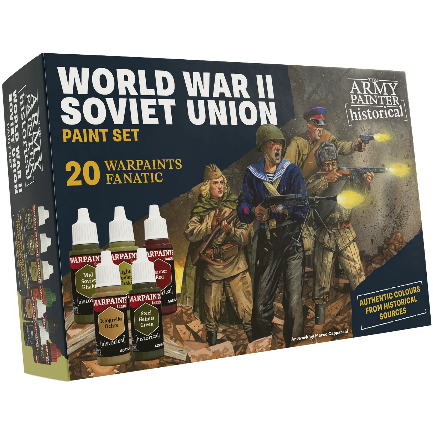 The Army Painter: Warpaints Historical - WWII Soviet Union Paint Set