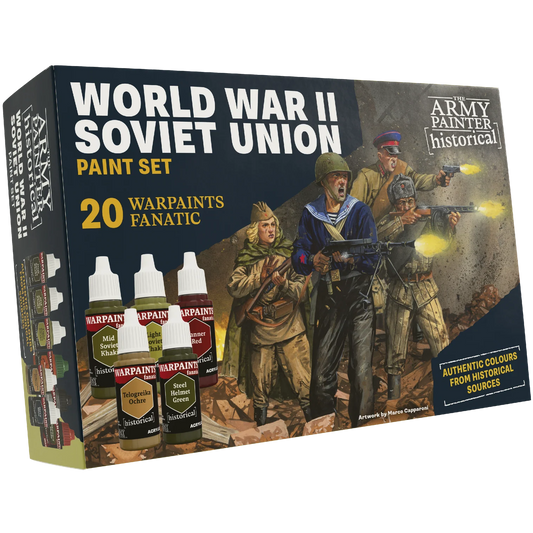 The Army Painter: Warpaints Historical - WWII Soviet Union Paint Set