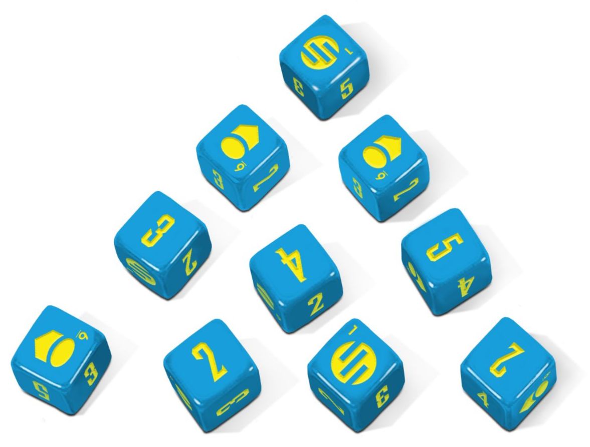 Invincible - Superhero Roleplaying Dice Set