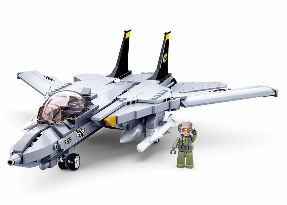 Sluban: Modern Jet F14 Fighter