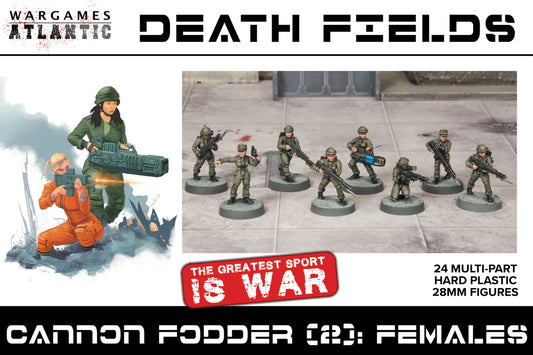 Wargames Atlantic: Death Fields - Cannon Fodder 2 - Females