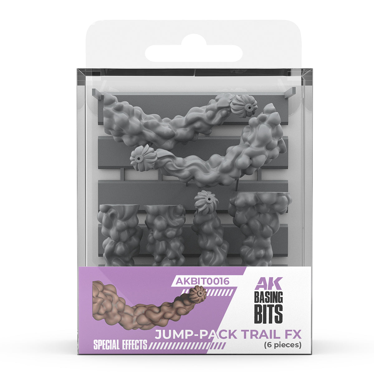 AK: Basing Bits - Jump Pack Trail Fx (6 Pieces)