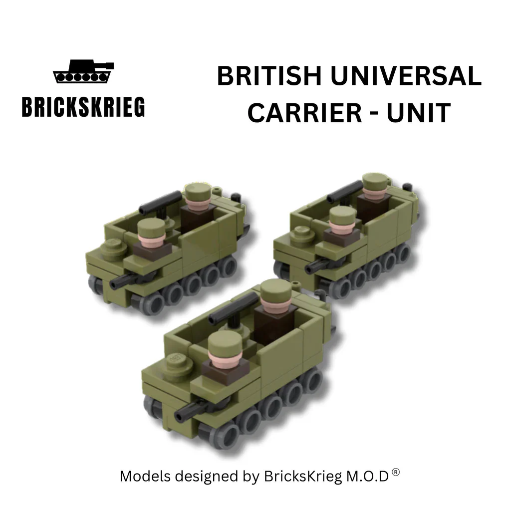 Brickskrieg: British Motorised Infantry Box Set