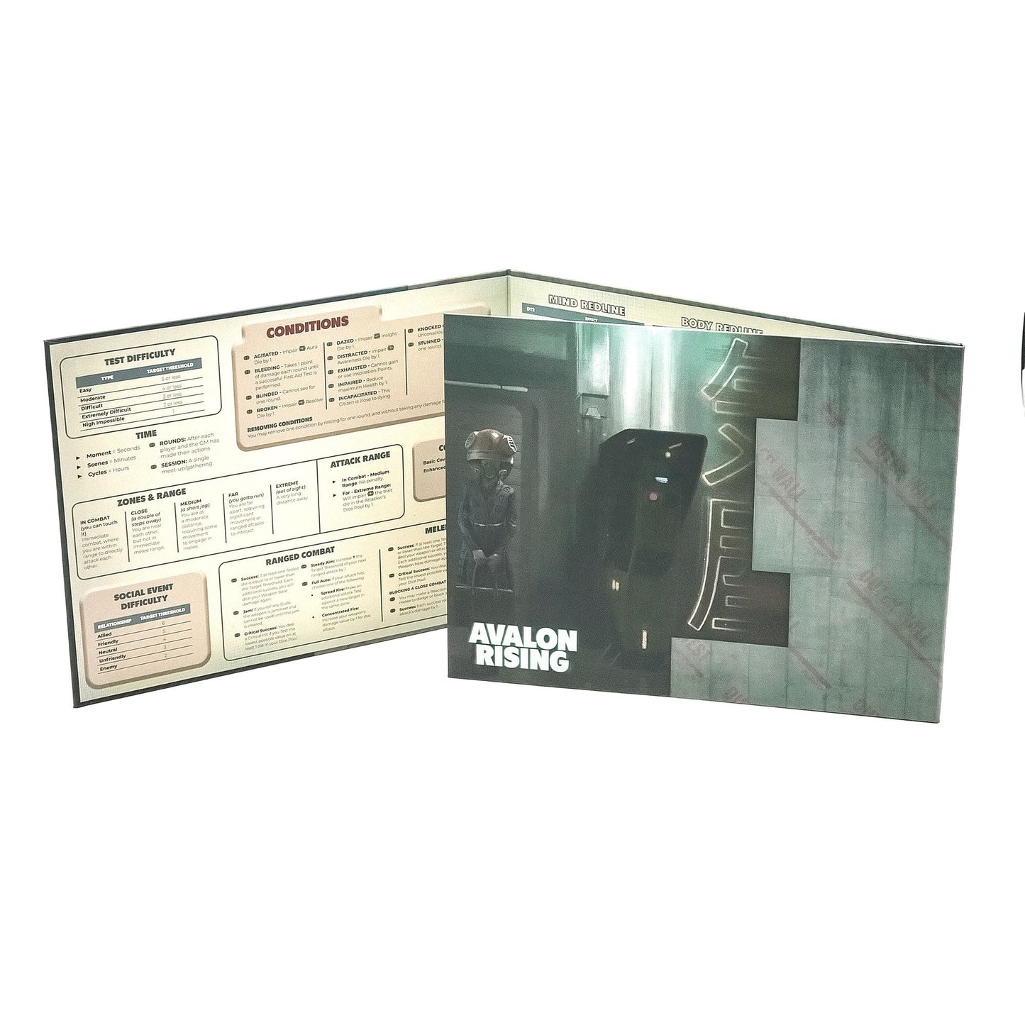 Black Site Studios: Avalon Rising - GM Screen